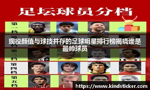 现役颜值与球技并存的足球明星排行榜揭晓谁是最帅球员